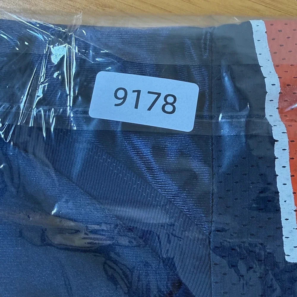 Vintage Illinois Illini Champion Football Jersey Mens 48 Navy Blue 97 Mesh USA